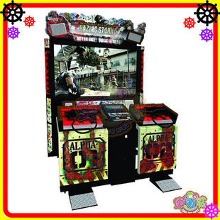 电玩设备-厂家直销完毁袭击大型射击游戏机 电