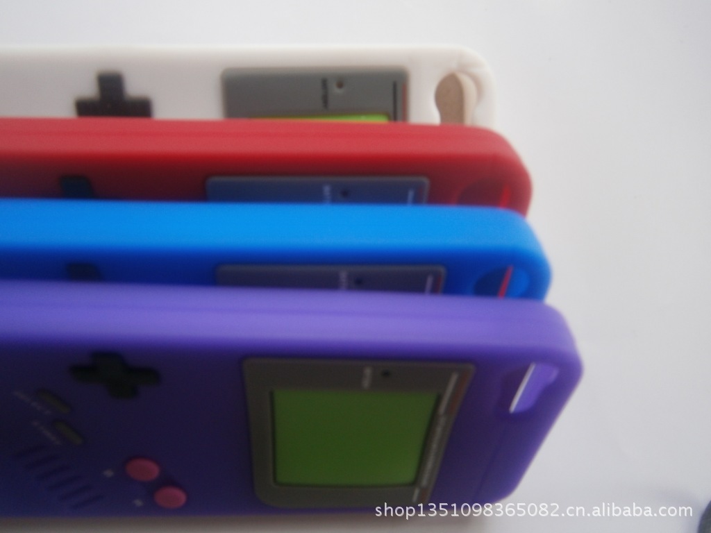 手机保护套-Iphone5G 游戏机硅胶手机保护套-