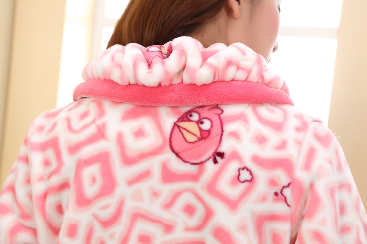 【<em>睡衣批发</em> <em>女秋</em>冬季高档法兰绒 可爱卡通愤怒