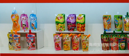 自立袋灌装样品图