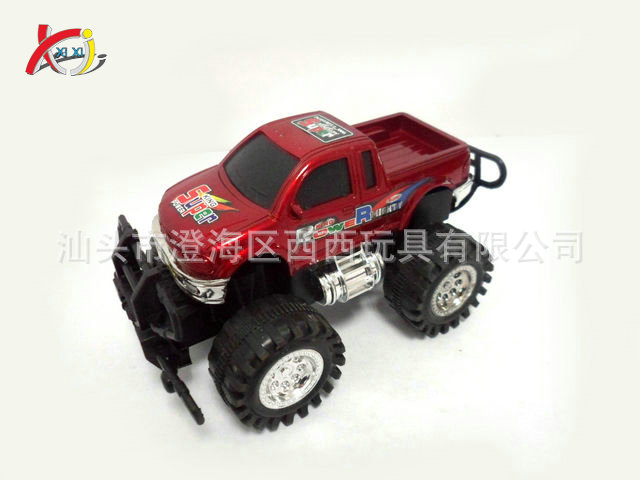 四驱动惯性越野车 英文包装 1车配3车壳-越野车