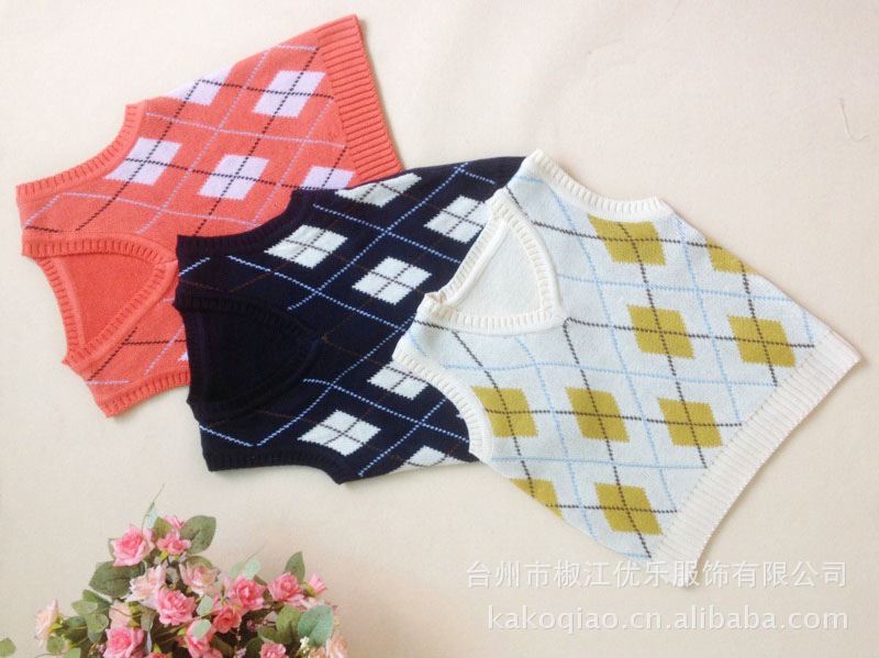 【2012新款秋装 卡贝树童装<em>毛衣</em> <em>儿童毛衣背心</em>