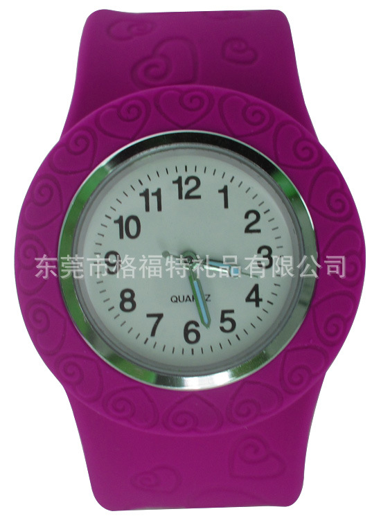 东莞市格福特礼品有限公司优质供应硅胶表|硅胶拍拍表|硅胶手表