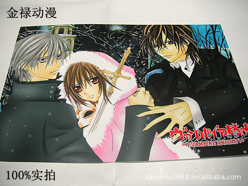 海报动漫海报吸血鬼骑士海报8张动漫海报学生