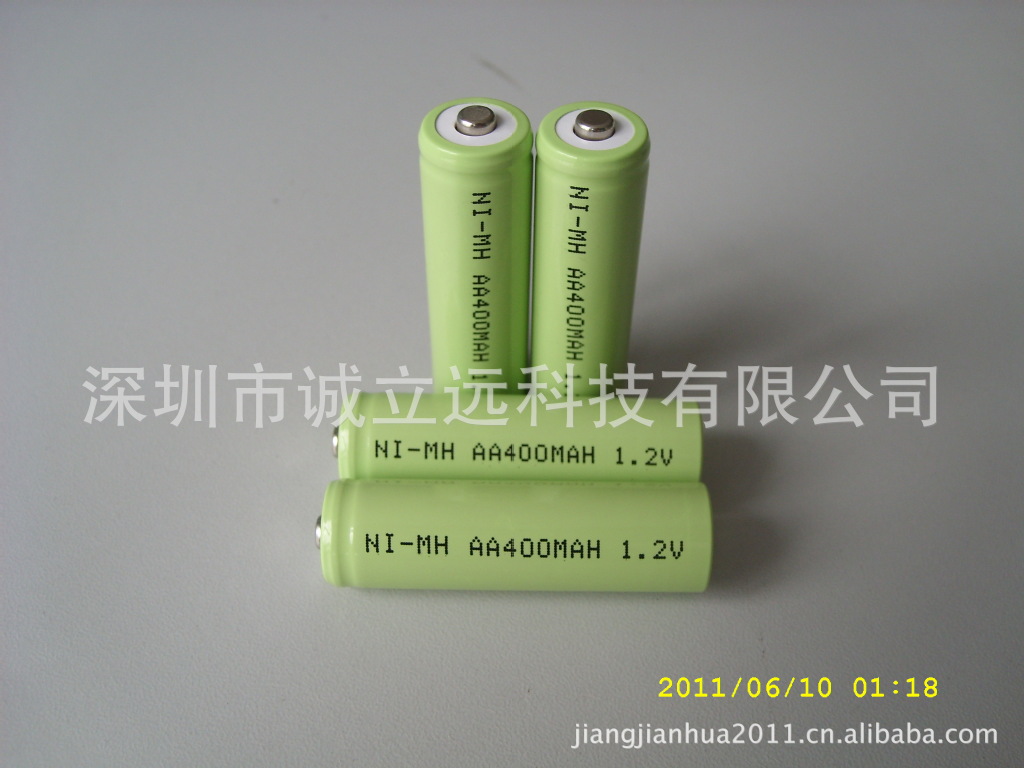 ni-mh aa400mah 1.2v