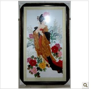 杨贵妃 王昭君 西施貂蝉[<em>四大美女</em>]<em>十字绣成品</em>纯