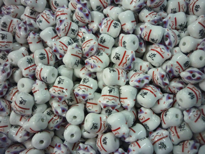 姓名手机链 招财猫姓名链 找名字挂件 普通招财