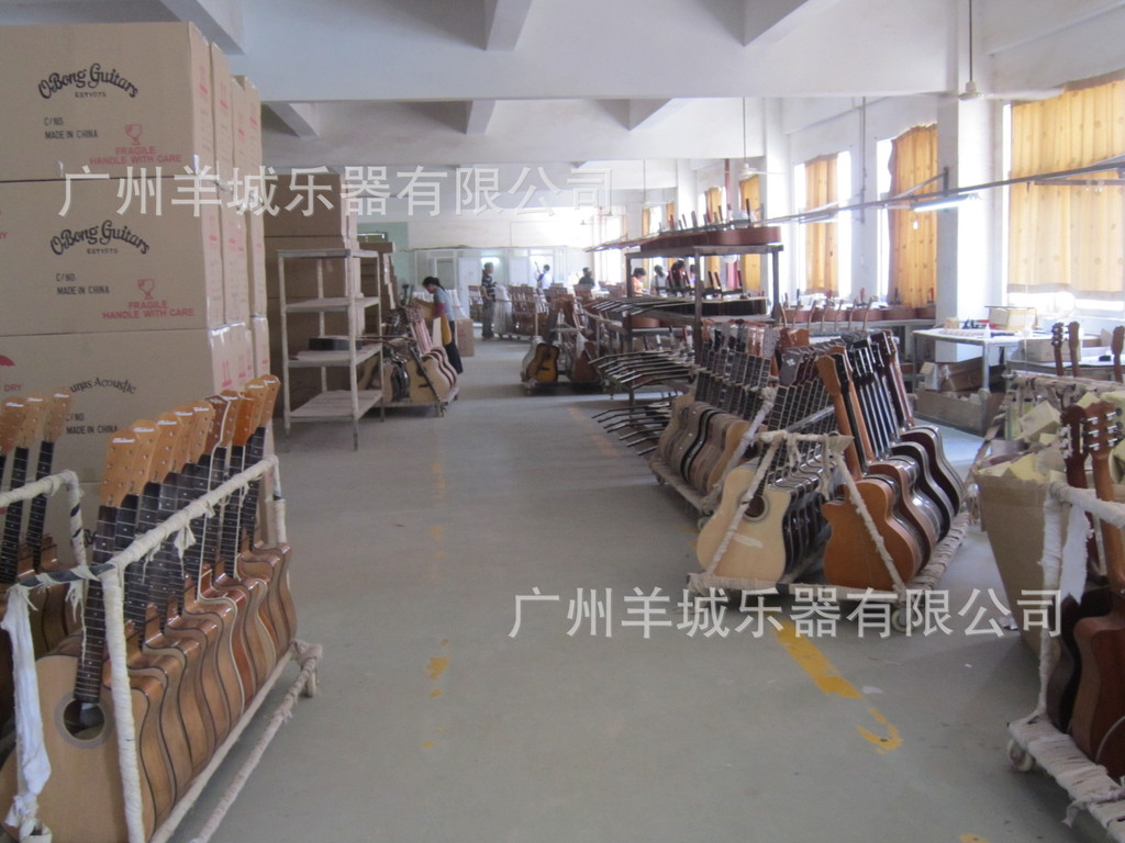 廣州昊灃（羊城）樂器有限公司 吉他廠傢 廣州吉他廠 廣州吉他批發