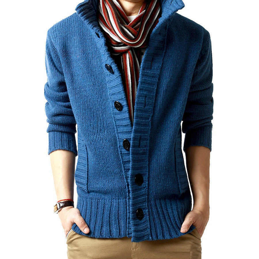 2012秋新款<em>青少年开衫男</em>士<em>厚毛衣</em>男式连帽毛