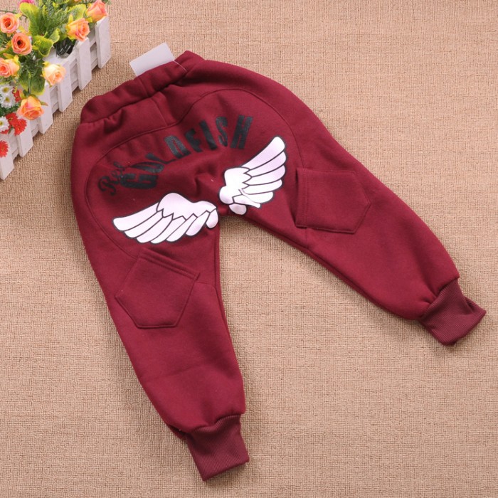 批发采购<em>童</em>裤-2013韩版男女童抓绒加厚<em>马裤</em>天