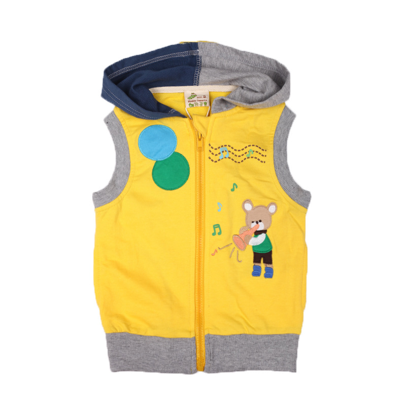 【广州童装<em>批发</em>市场 童装<em>纯棉</em>童<em>马甲</em>背心男童