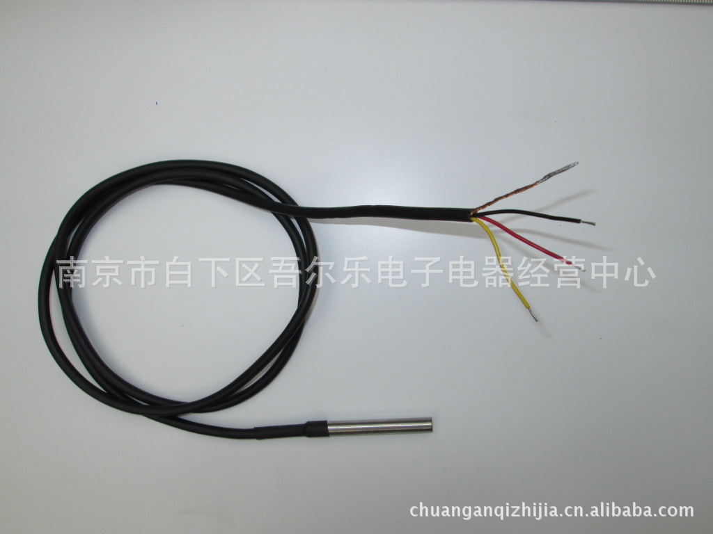 输出引线:红色(vcc,黄色(data,黑色(gnd)