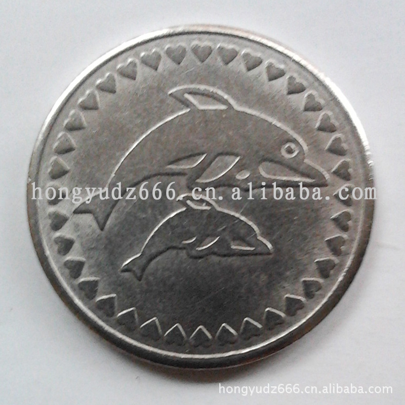 做游戏机币 三星皇冠25MM不锈钢币街机币娱乐