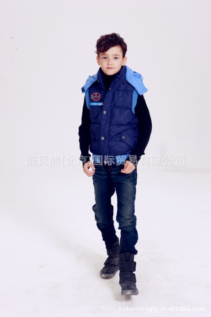 新款童装 韩版品牌童装 儿童羽绒<em>服</em> 少年羽绒马