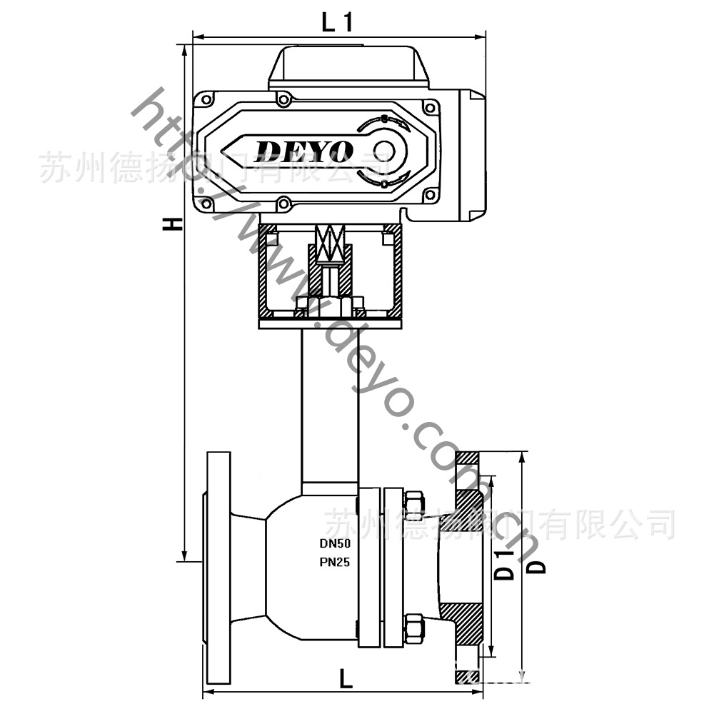 電動超低溫球閥CAD