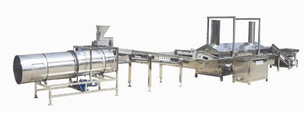 连续式油炸机流水线