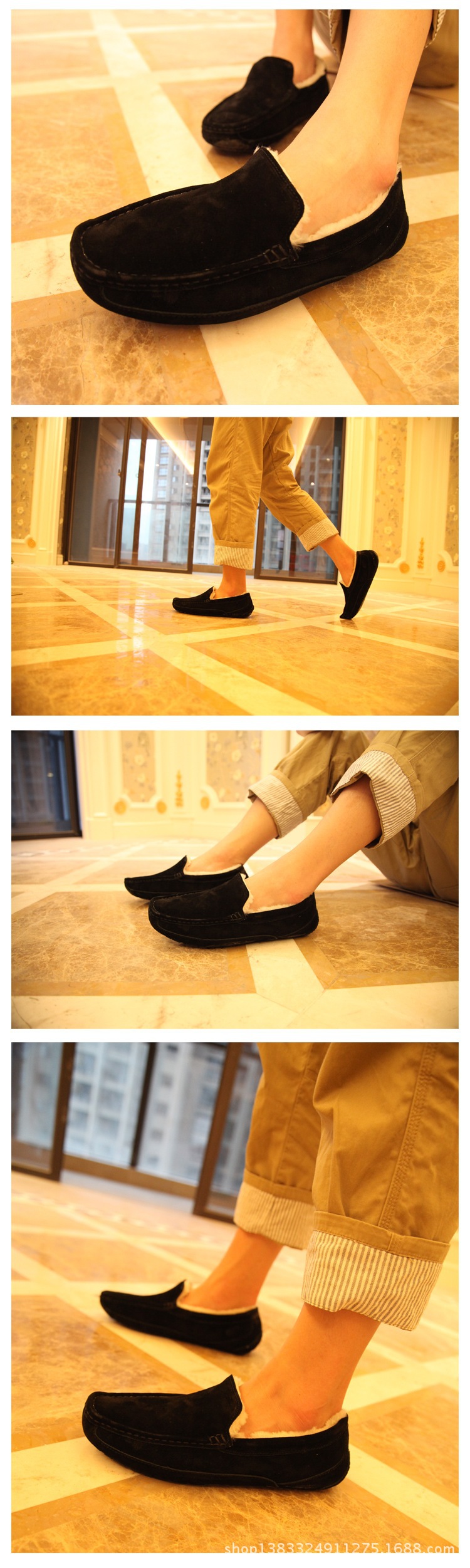 UGG男款加絨雪靴39-44