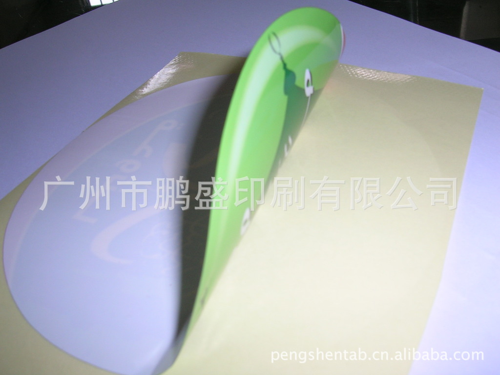 【广州厂家印刷PVC 防水材料 不干胶标签、铭