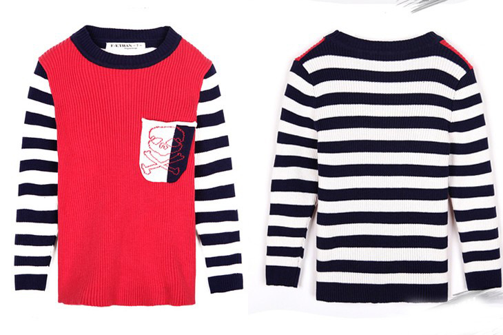 童<em>毛衣</em>-预定款儿童宝宝韩版长袖<em>毛衣服</em> 童装男