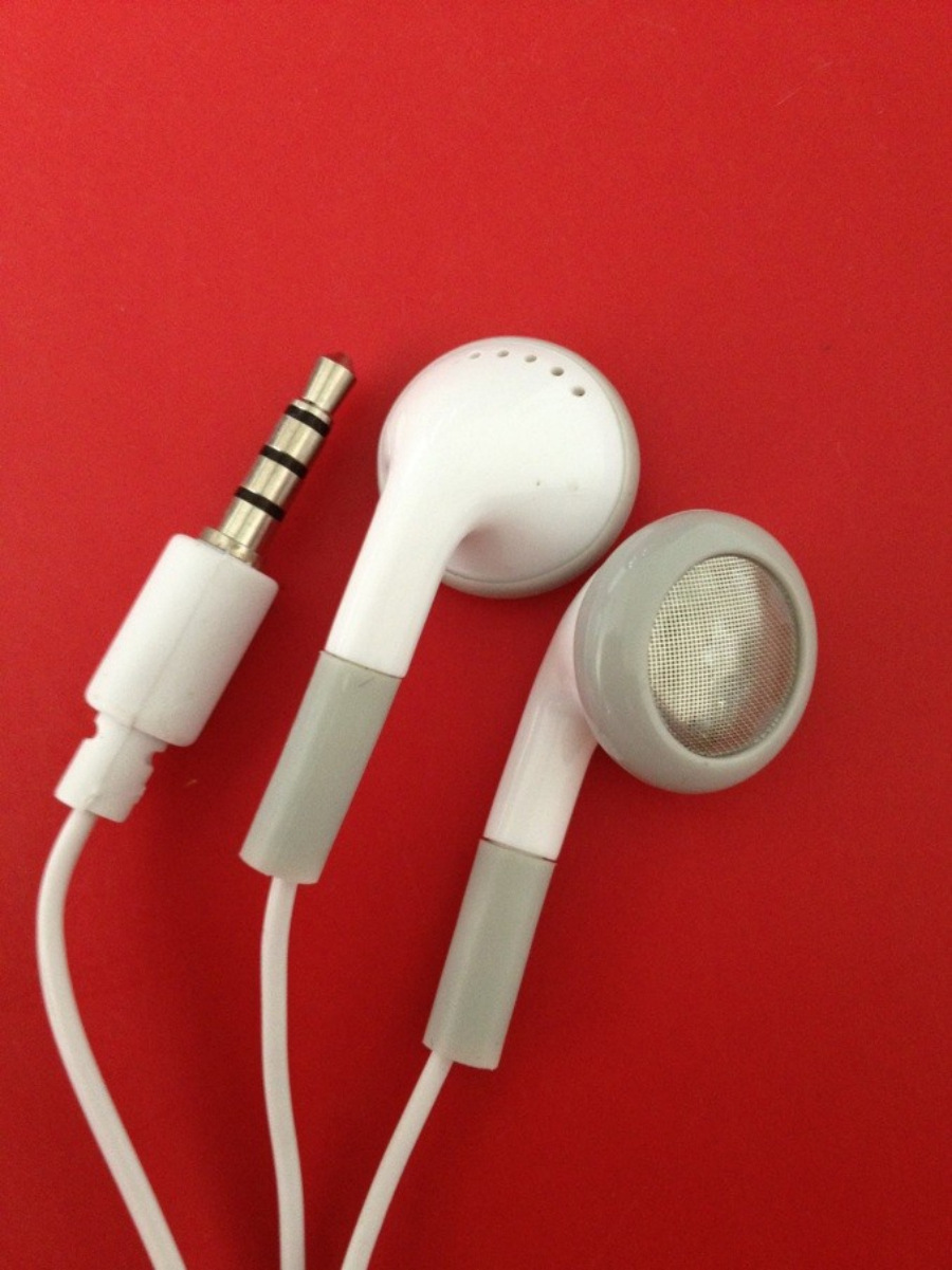 手机专用线控耳机-苹果4耳机线立体声高清音色