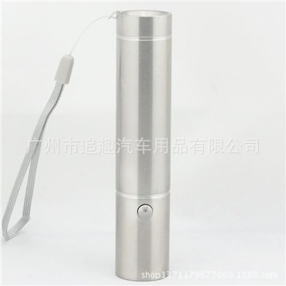 不锈钢强光防水手电