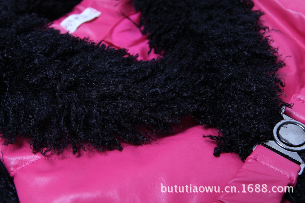 【2013 女童<em>皮马甲</em> 时尚皮草马甲 <em>加棉</em>童装马甲