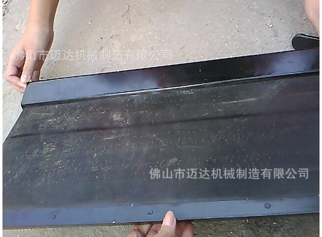 专业生产优质卷帘式防护罩，铝形防护帘，导轨防护罩一件起批