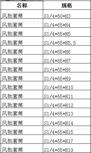 带磁套筒 电动套筒扳手