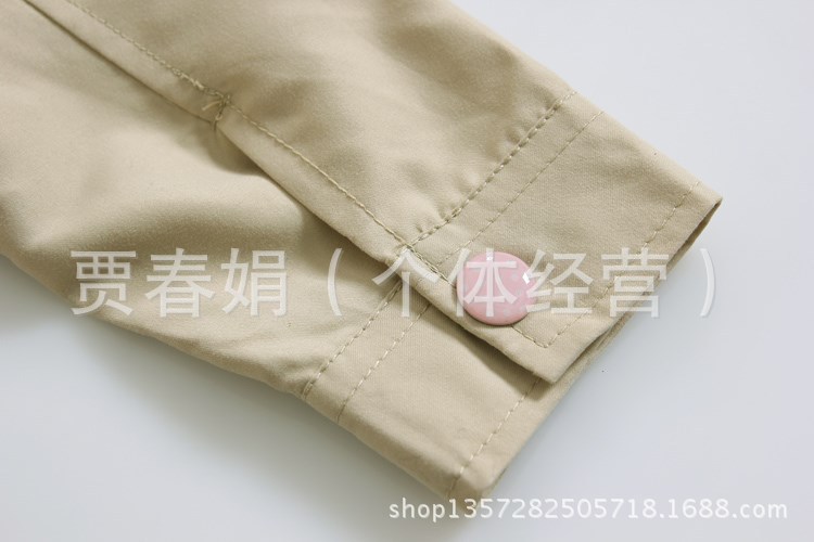 【韩版童装PPBEAR系列<em>儿童马甲风衣</em>两件套