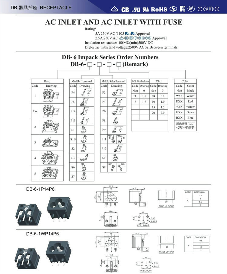 DB-6-1P14P6