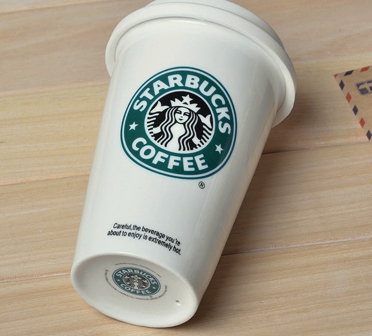 批发采购杯子-星巴克双层马克杯 1992美人鱼 