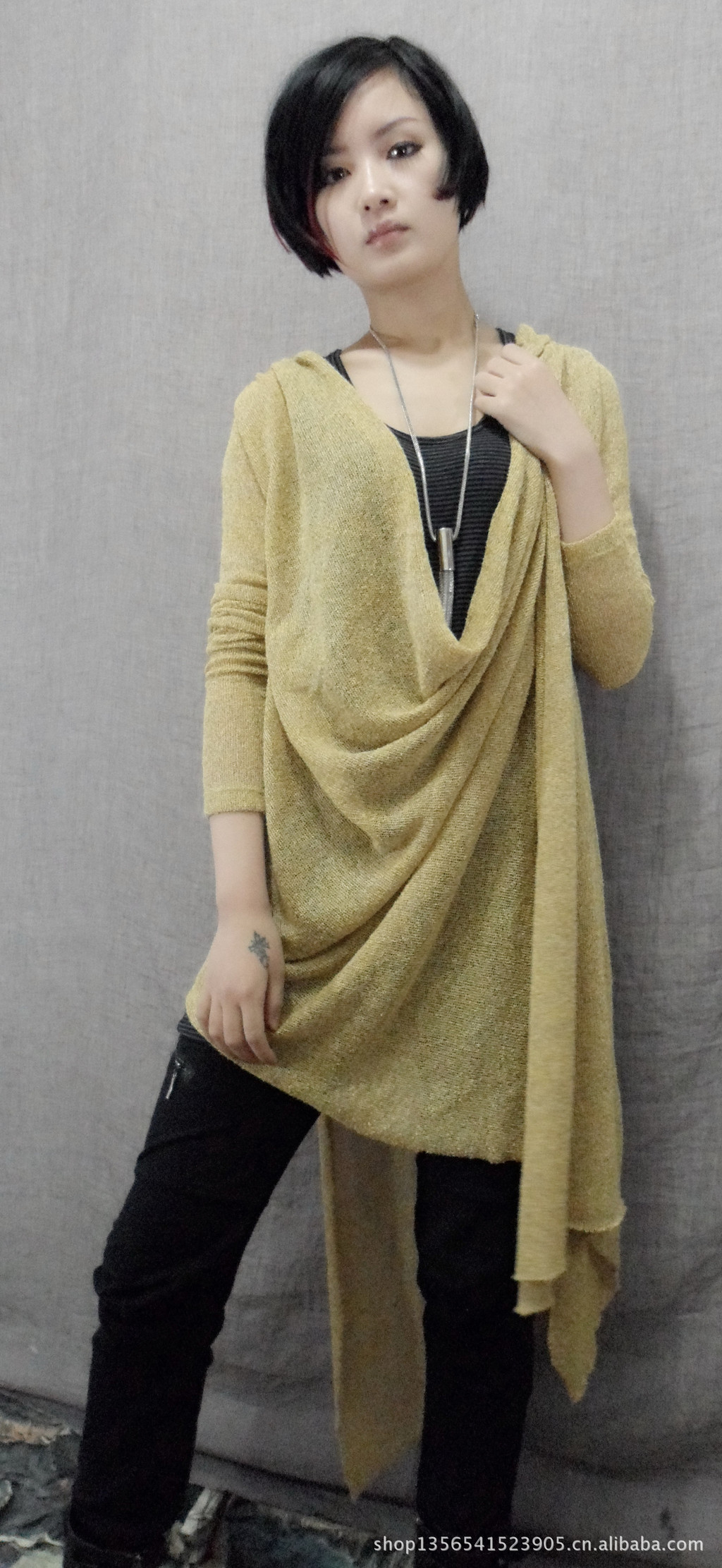 2013<em>春季</em>新款<em>女装</em>上衣 韩版前卫休闲棉质胖妹