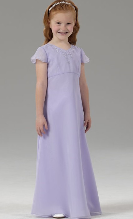 批发采购婚纱、礼服-厂家直销结婚花童礼服 紫