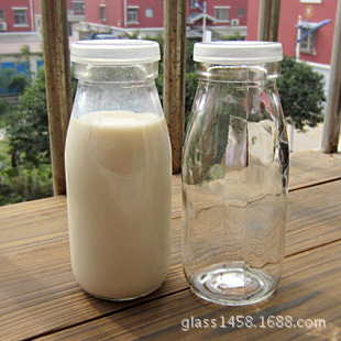 清仓促销 250毫升鲜奶瓶 酸奶玻璃瓶 高透明食品玻璃瓶 量大从优
