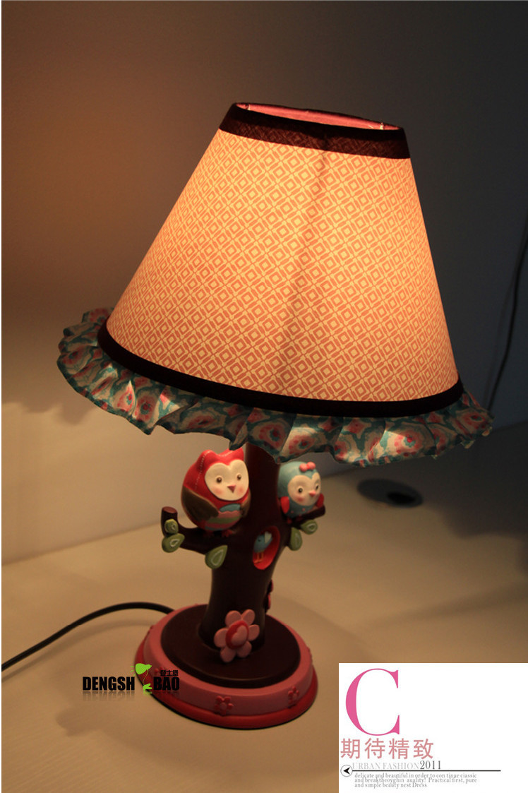 【登士堡 TL-32076儿童房卡通树脂环保台灯 护