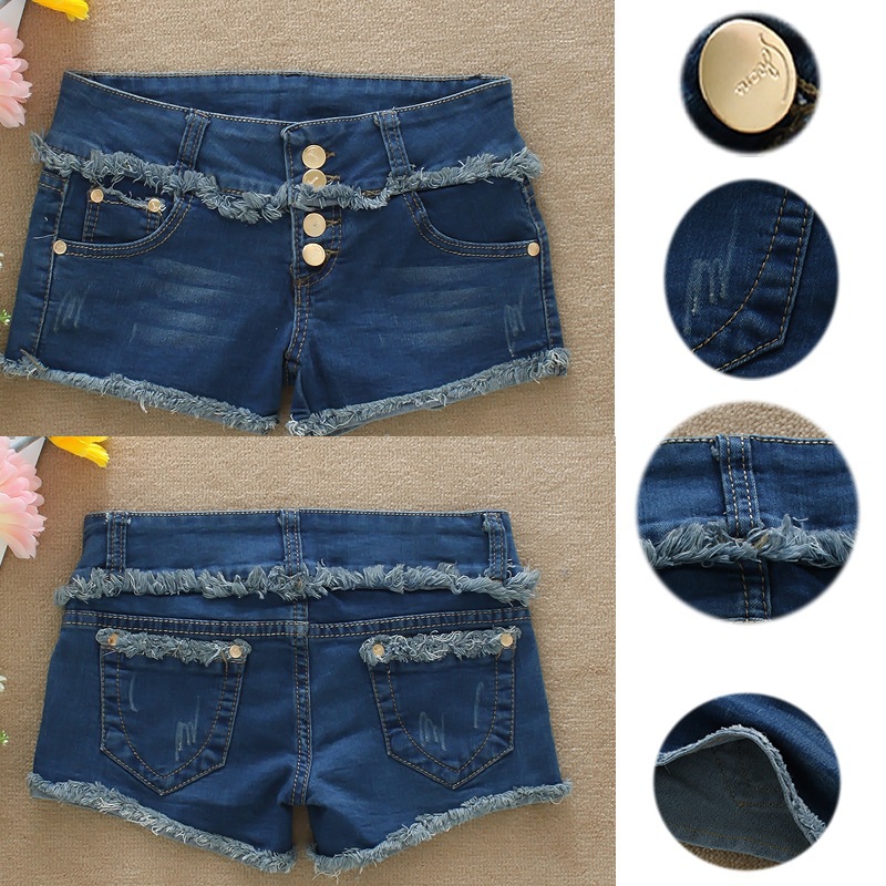 【显瘦弹力女式牛仔裤<em>短裤</em>女批发】价格,厂家