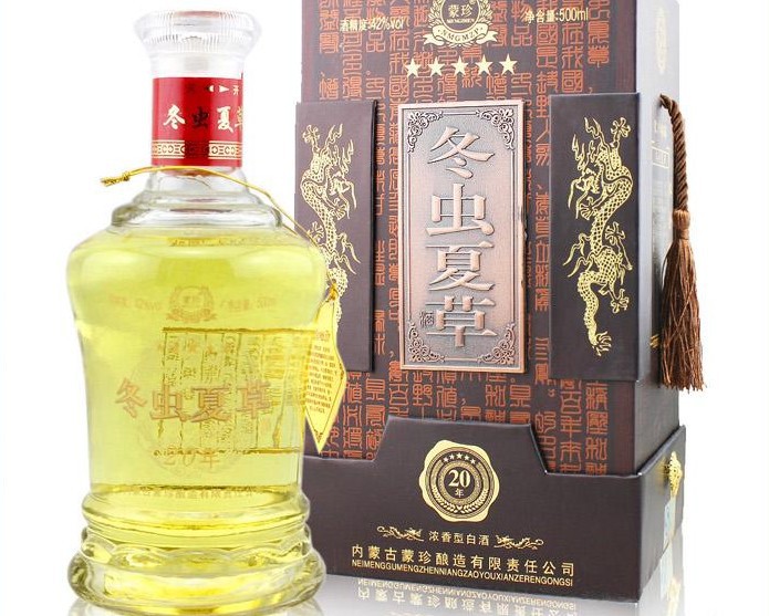 【爆款 蒙古特产 冬虫夏草酒 42度 量大从优】