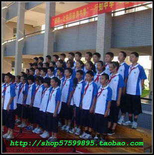 订做校服_新款小学中学运动服 (厂家直销)质量保证