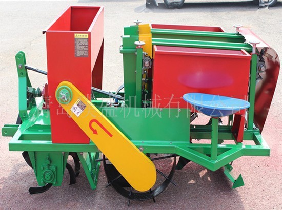 山药种植机左侧