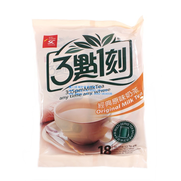 臺(tái)灣進(jìn)口食品批發(fā) 3點(diǎn)1刻伯爵奶茶 3點(diǎn)1刻袋裝奶茶 飲品360g