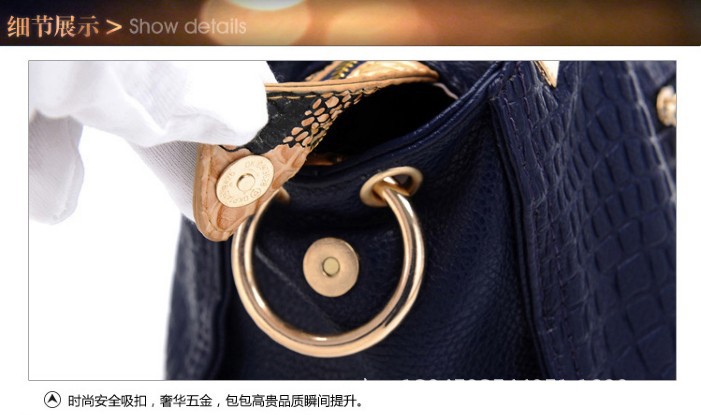 时尚休闲<em>女包</em>-<em>JaneQueen</em>欧美优雅经典鳄鱼纹