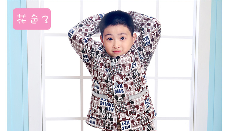 【卡通珊瑚绒<em>睡衣</em>家居服<em>批发</em> 儿童舒适可爱长
