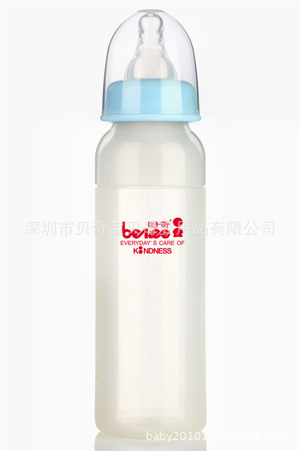 F086  8安(240ml)直身矽膠奶瓶