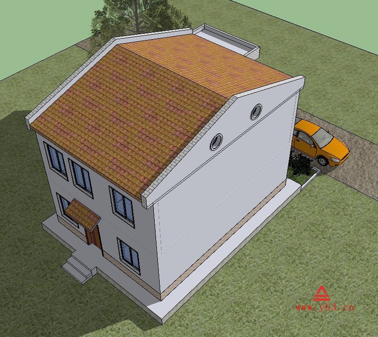 农村房子设计 建筑设计 桂林自建房设计图纸 普