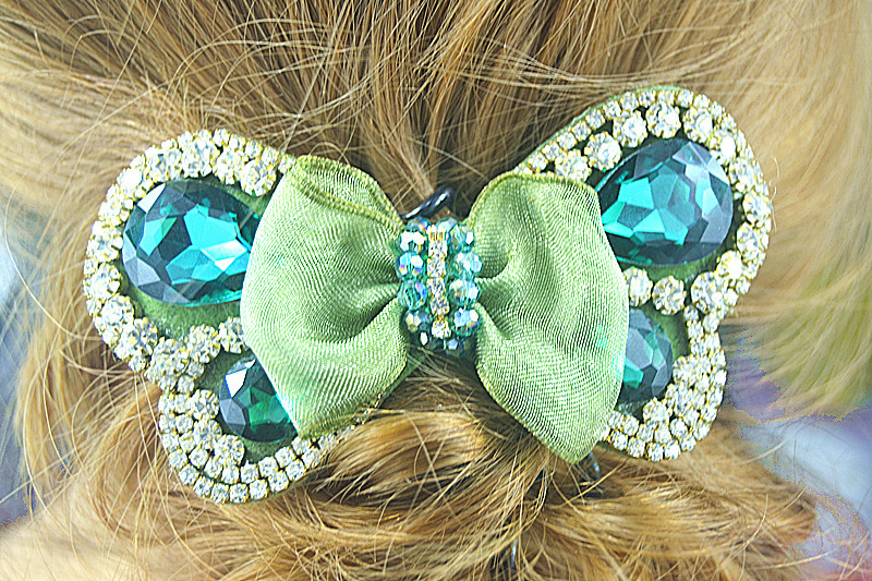 韩国韩版日系流行饰品头饰头花厂家批发蝴蝶结