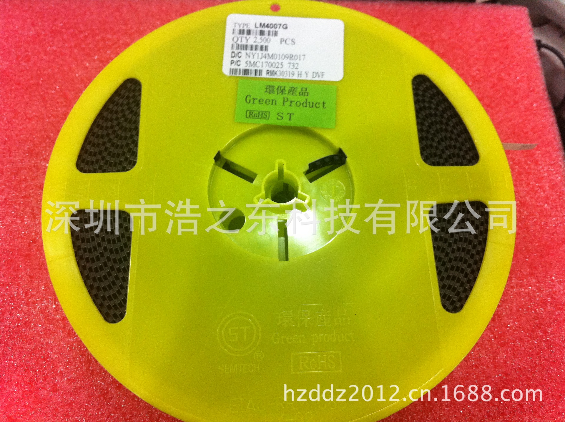 【热销ST圆柱体二极管 LM4007G DO-213A 大