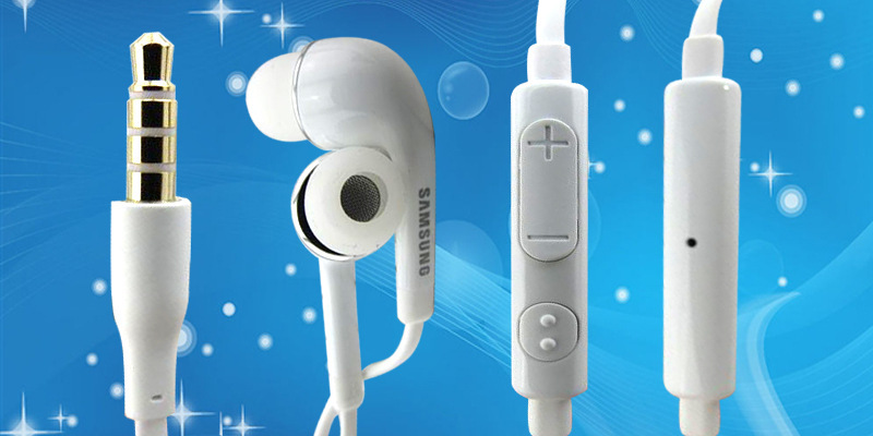 三星 原装 S4 I9500 原装耳机 新款面条线控耳机