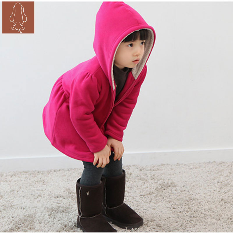 狗丫丫童装冬装<em>外套</em> 韩版女童<em>呢子</em>大衣<em>外套</em> 女