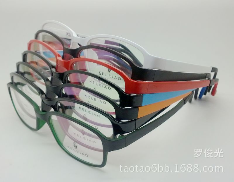 批发最新时尚眼镜架仿塑钢KELEIEO TR90 60