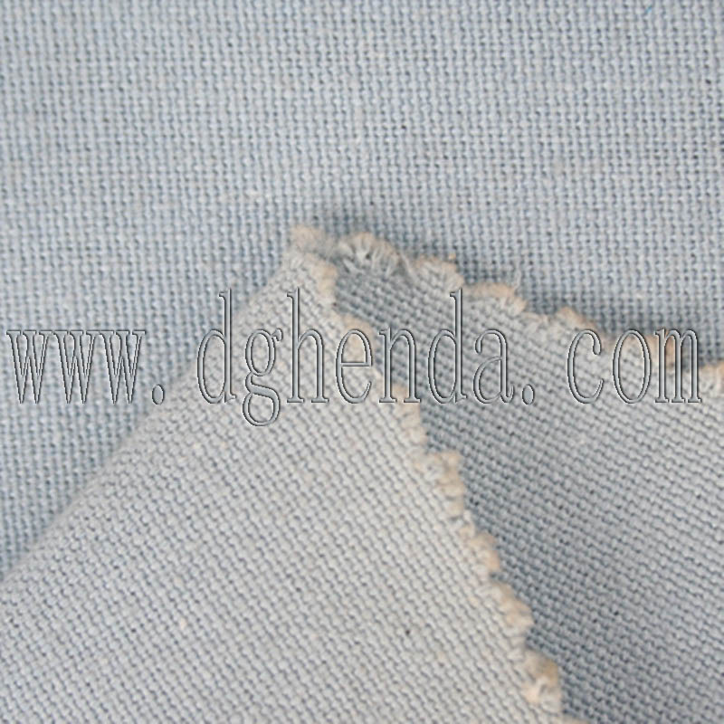 12N浅蓝色帆布侧面